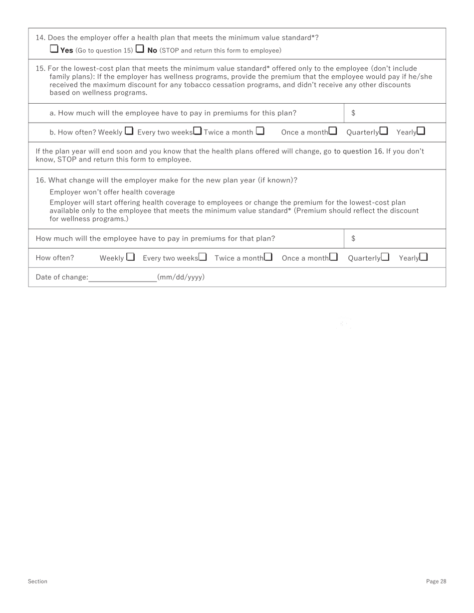 Conversion Change Report Form - Washington, D.C., Page 28