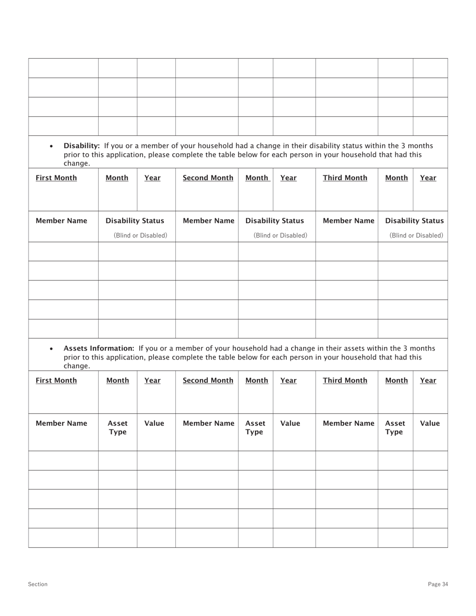 Conversion Change Report Form - Washington, D.C., Page 34