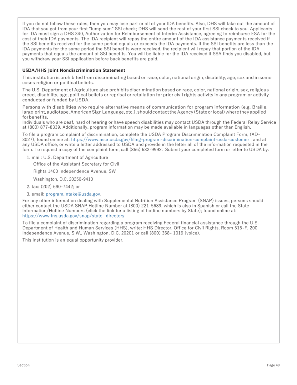 Conversion Change Report Form - Washington, D.C., Page 40