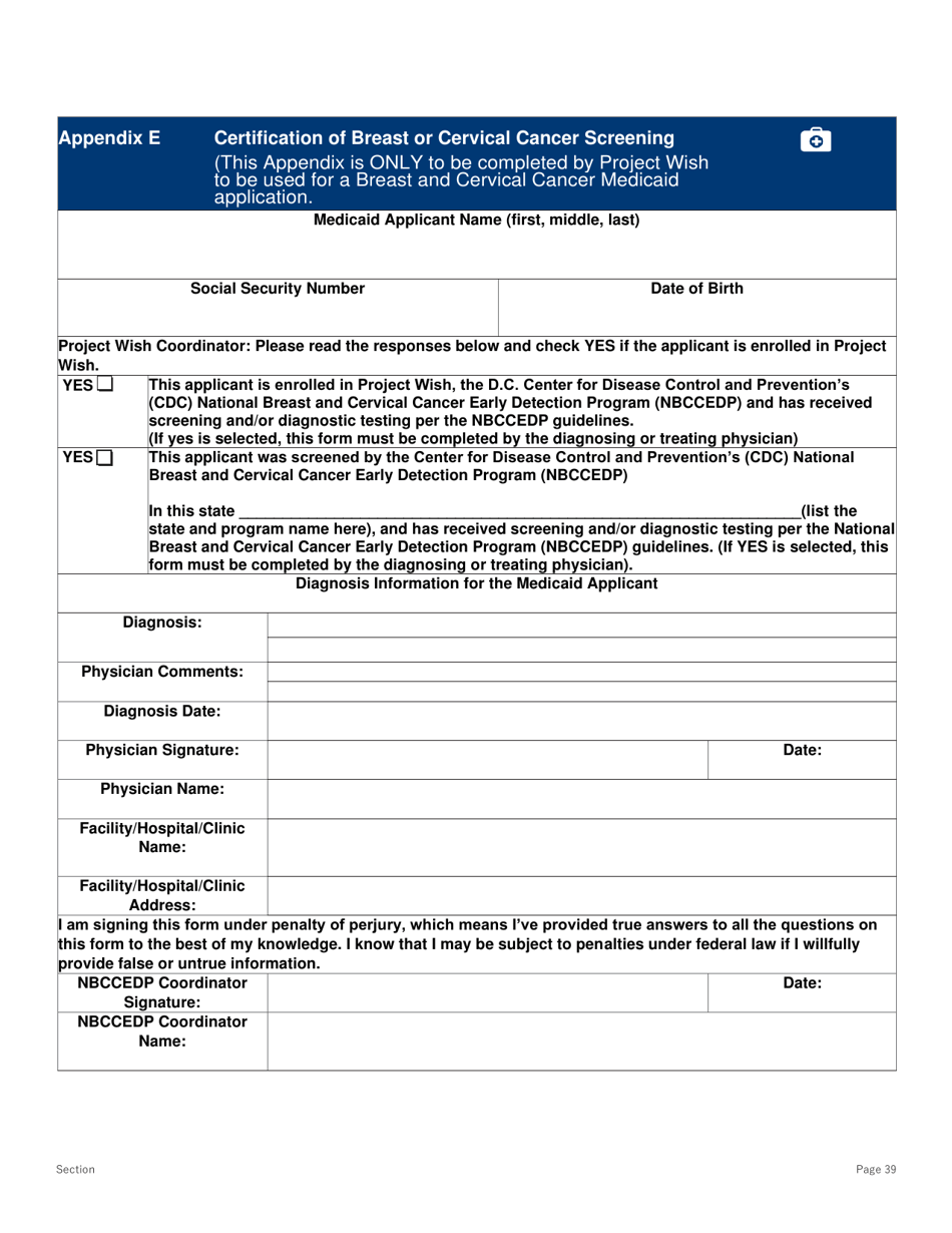 Conversion Renewal Form - Washington, D.C., Page 39