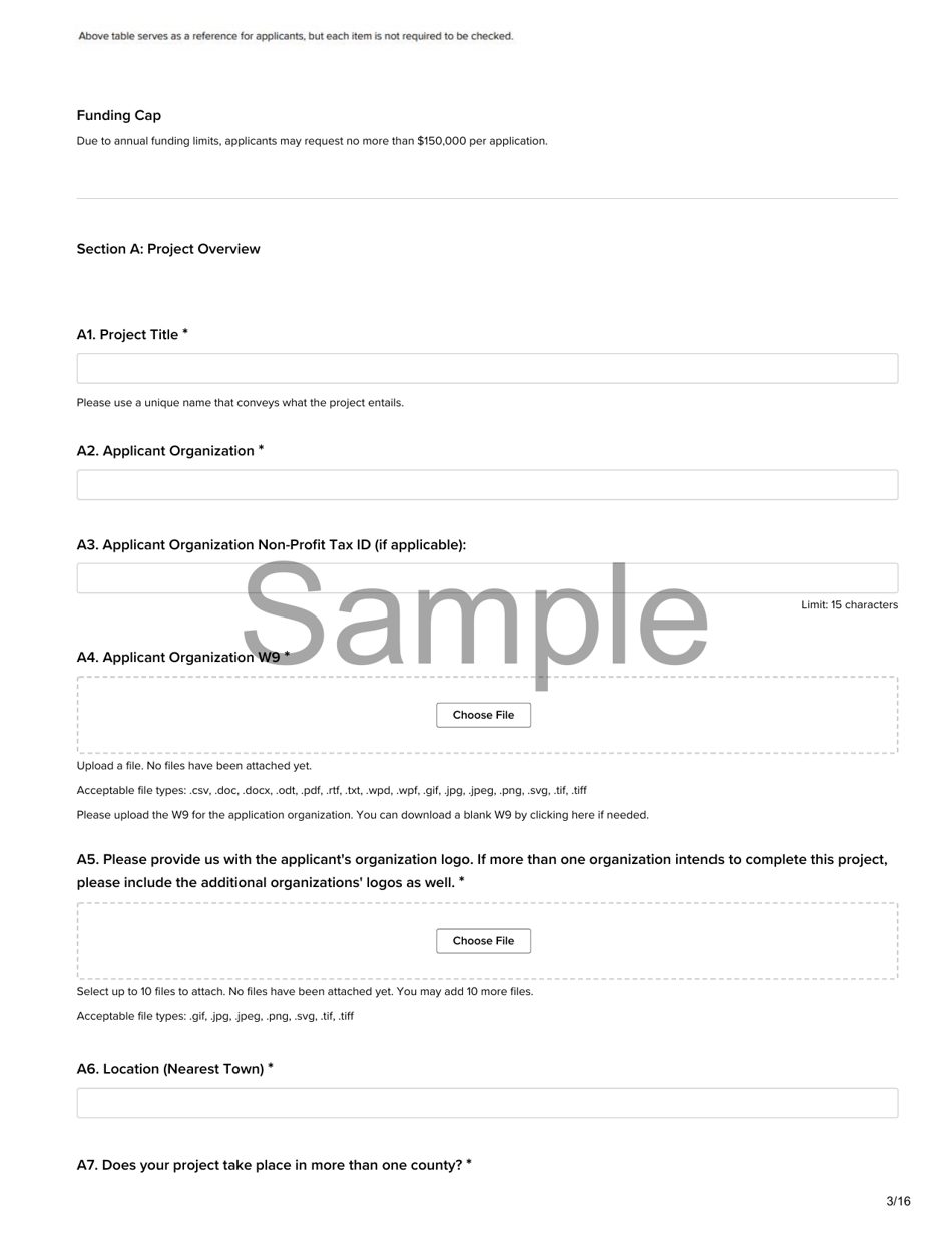 Non-motorized Trail Grant Application - Recreational Trails Program (Rtp) - Sample - Utah, Page 3