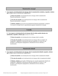 Respuesta Impugnatoria a La Demanda De Divorcio Absoluto Y Reconvencion - Washington, D.C. (Spanish), Page 4