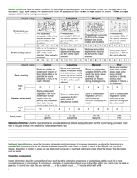 Level 1 Survey Data Sheet - West Virginia, Page 3