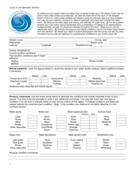 Document preview: Level II Low Gradient Survey - West Virginia