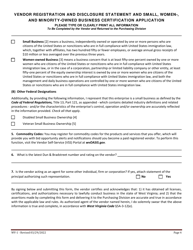 Form WV-1 Vendor Registration and Disclosure Statement and Small, Women-, and Minority-Owned Business Certification Application - West Virginia, Page 4