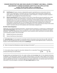 Form WV-1A Vendor Registration and Disclosure Statement and Small, Women-, and Minority-Owned Business Certification Application - West Virginia, Page 4