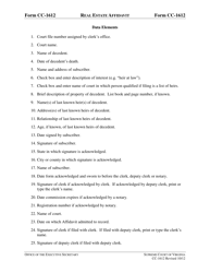 Instructions for Form CC-1612 Real Estate Affidavit - Virginia, Page 3