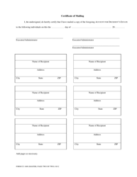 Form CC-1680 Account for Decedent&#039;s Estate - Virginia, Page 2