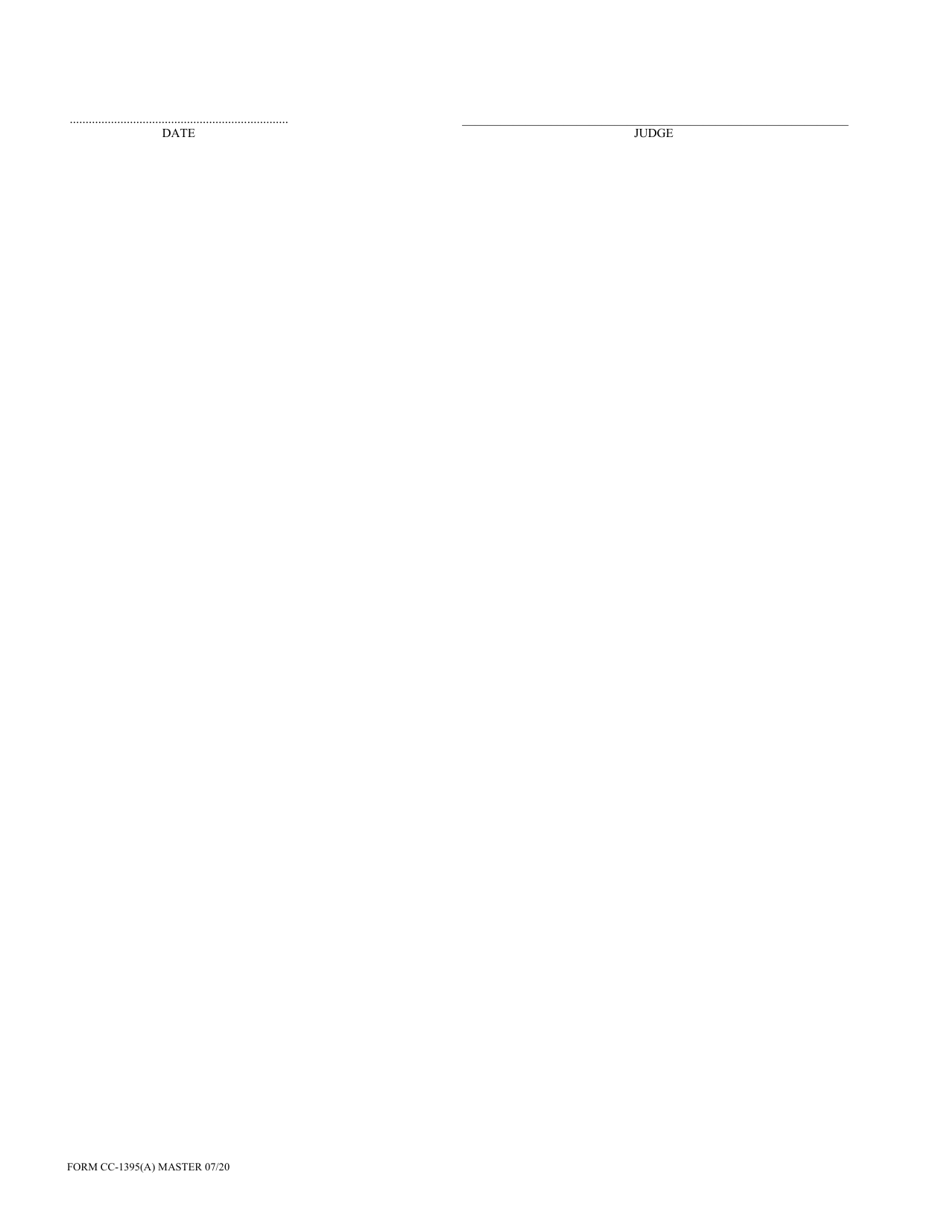 Instructions for Form CC-1395(A) Protective Order - Act of Violence Conviction Firearm Certification - Virginia, Page 2