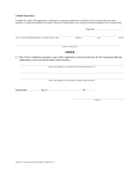 Form CC-1430 Application for Appointment Special Conservator of the Peace - Virginia, Page 3