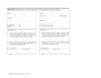 Form DC-405 Petition to Test Blood-Borne Pathogens - Virginia, Page 2