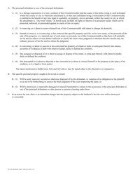 Instructions for Form DC-445 Attachment Petition - Virginia, Page 4