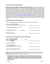 Compliance Certification by Non-participating Manufacturer (Quarterly Deposits Made for Cigarette Tobacco Sales) - Virginia, Page 2