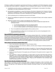 Historic District Designation and Nomination Application - City of Fort Worth, Texas, Page 2