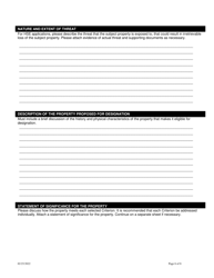 Designation of Individual Property Nomination Application - City of Fort Worth, Texas, Page 6