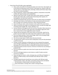Drainage &amp; Paving Engineering Submission Guidelines &amp; Plan Review Check List - City of Dallas, Texas, Page 10