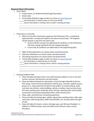Drainage &amp; Paving Engineering Submission Guidelines &amp; Plan Review Check List - City of Dallas, Texas, Page 6