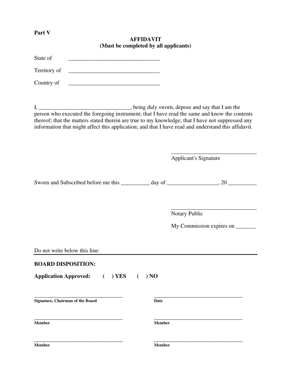 Plumbing Master Mechanic Exam Application - Virgin Islands, Page 4