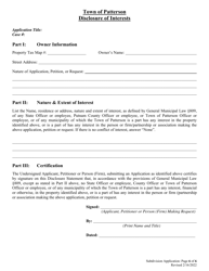 Subdivision Application - Town of Patterson, New York, Page 6