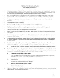 Application for Multi Use of Veterans Memorial Park Property &amp; Facilities - Town of Patterson, New York, Page 4