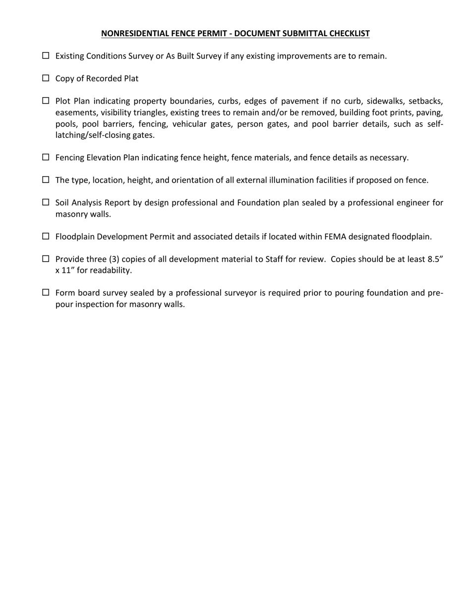 Building Permit Application  Scope of Work - Haltom City, Texas, Page 6