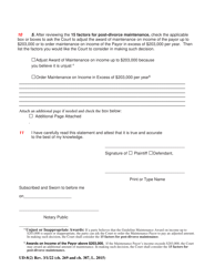 Form UD-8(2) Maintenance Guidelines Worksheet - New York, Page 4