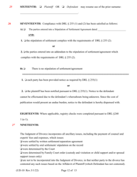 Form UD-10 Findings of Fact and Conclusions of Law - New York, Page 12