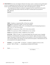 Form UD-10 Findings of Fact and Conclusions of Law - New York, Page 13