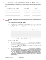 Form UD-10 Findings of Fact and Conclusions of Law - New York, Page 3