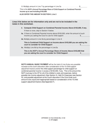 Form UD-8(3) Child Support Worksheet - New York, Page 6