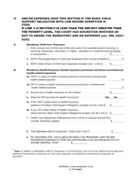 Form UD-8(3) Child Support Worksheet - New York, Page 8