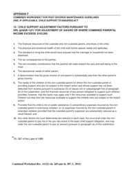 Combined Worksheet for-Postdivorce Maintenance Guidelines and, if Applicable, Child Support Standards Act (For Contested Cases) - New York, Page 15