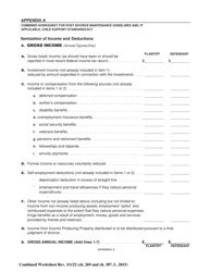 Combined Worksheet for-Postdivorce Maintenance Guidelines and, if Applicable, Child Support Standards Act (For Contested Cases) - New York, Page 8