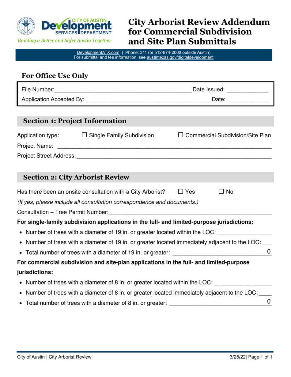 Consolidated Site Plan Application - Administrative and Land Use Commission (C Plan) - City of Austin, Texas, Page 10