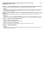 Instructions for Form F-00701 Prior Authorization Drug Attachment for Onabotulinumtoxina (Botox) to Treat Chronic Migraines - Wisconsin, Page 3