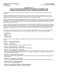 Document preview: Instructions for Form F-11020 Prior Authorization Request for Hearing Instrument and Audiological Services (Pa/Hias1) - Wisconsin