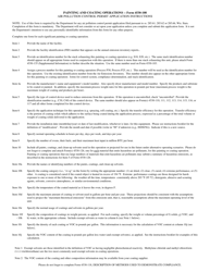 Form 4530-108 Painting and Coating Operations Air Pollution Control Permit Application - Wisconsin, Page 2