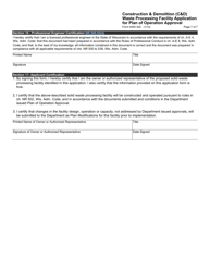 Form 4400-302 Construction &amp; Demolition (C&amp;d) Waste Processing Facility Application for Plan of Operation Approval - Wisconsin, Page 7