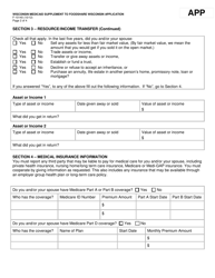 Form F-10140 Wisconsin Medicaid Supplement to Foodshare Wisconsin Application - Wisconsin, Page 2