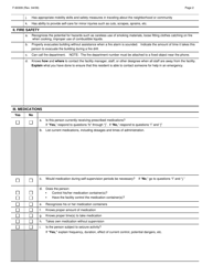 Form F-60309 Self Supervision Evaluation and Waiver Request - Wisconsin, Page 2
