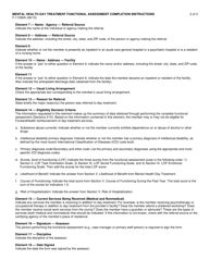 Instructions for Form F-11090 Mental Health Day Treatment Functional Assessment - Wisconsin, Page 2