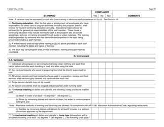 Form F-60947 Adult Day Care Certification Standards Checklist - Wisconsin, Page 10