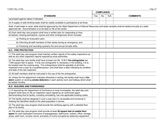 Form F-60947 Adult Day Care Certification Standards Checklist - Wisconsin, Page 12
