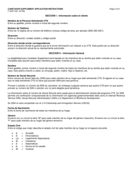 Instrucciones para Formulario F-22571 Suplemento Para Persona a Cargo De Cuidado - Wisconsin (Spanish), Page 2