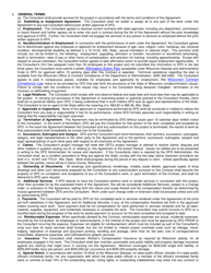 Form DOA-4147 Consultant Services Contract - Wisconsin, Page 2