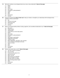 Form DCF-F-2574 National Youth in Transition Database (Nytd) Survey for Wisconsin Youth Age 17 - Wisconsin, Page 3