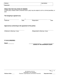 Form SB-12030 Agreement for Judgment (With Children) - County of San Bernardino, California, Page 11