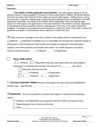 Form SB-12030 Agreement for Judgment (With Children) - County of San Bernardino, California, Page 4