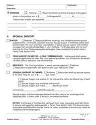 Form SB-12030 Agreement for Judgment (With Children) - County of San Bernardino, California, Page 5