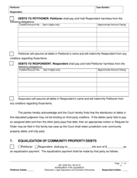 Form SB-12030 Agreement for Judgment (With Children) - County of San Bernardino, California, Page 7
